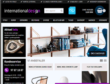 Tablet Screenshot of internationaldesign.dk